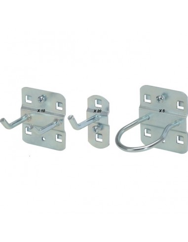 KIT DE 35 CROCHETS POUR ARMOIRE 8108058SN 8108058   KS TOOLS