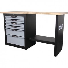 ETABLI PROFESSIONNEL D'ATELIER 6 TIROIRS   KS TOOLS