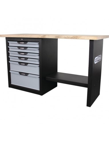 ETABLI PROFESSIONNEL D'ATELIER 6 TIROIRS   KS TOOLS