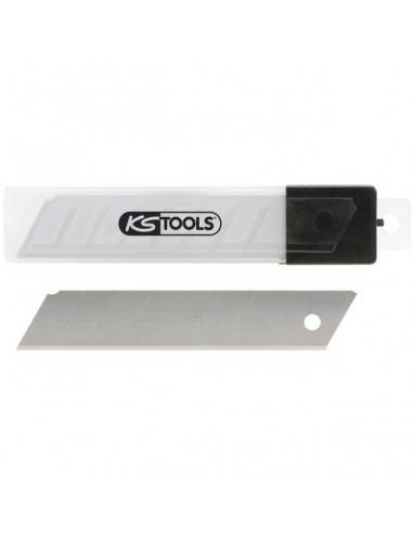 LAMES DE CUTTER SECABLE 18 MM ETUI DE 10 KS TOLLS KS TOOLS