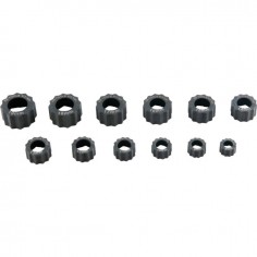 BAGUES D'EXTRACTION POUR ECROUS ABIMES 8 A 19 MM 12 PIECES