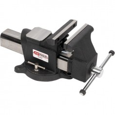 ETAU A MORS PARALLELES 150 MM AVEC BASE TOURNANTE