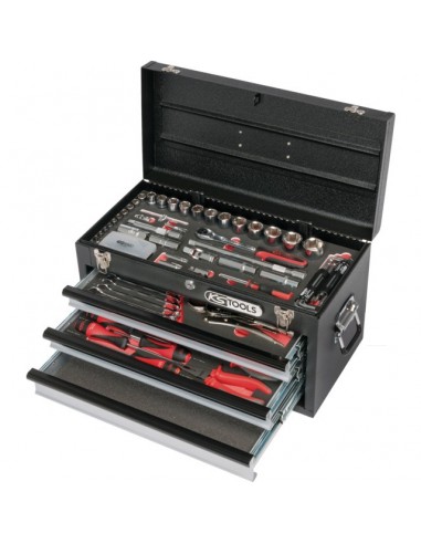 COFFRE A OUTILS ULTIMATE 3 TIROIRS 114 PIECES