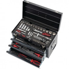 COFFRE A OUTILS ULTIMATE 3 TIROIRS 124 PIECES