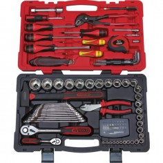 DOUILLES ET ACCESSOIRES 1/4 et 1/2 ULTIMATE COFFRET 101 PIECES