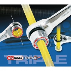 DOUILLE TRAVERSANTE TRIPLEplus® 3/8 - 1/2 COFFRET DE 17 PIECES   KS TOOLS 2