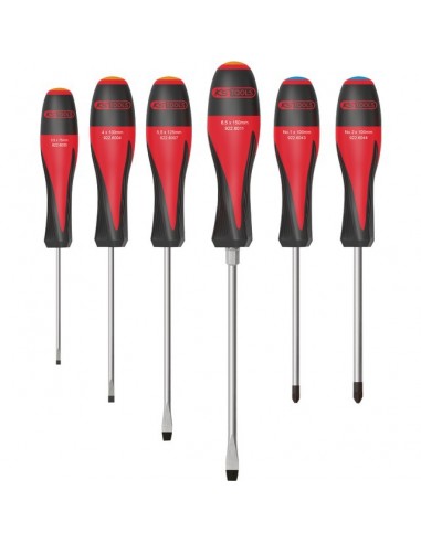 TOURNEVIS ULTIMATE 4 FENTE  2 POZIDRIV JEU DE 6