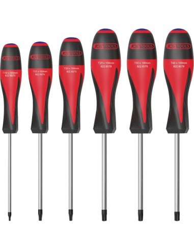 TOURNEVIS ULTIMATE TORX PERCÉ JEU DE 6 PIECES