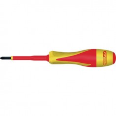 TOURNEVIS ULTIMATE POZIDRIV ISOLE 1000V PH1 LG 80 MM