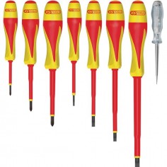 TOURNEVIS ULTIMATE ISOLES 1000V JEU DE 8