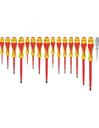 TOURNEVIS ULTIMATE ISOLES 1000V JEU DE 16