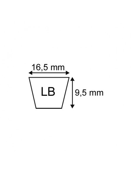 COURROIE LB63 (5L64) ORIGINE MITSUBOSHI