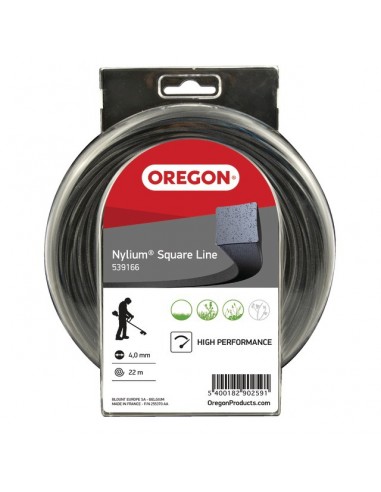 FIL DE DEBROUSSAILLEUSE CARRE NYLIUM Ø 3 MM OREGON
