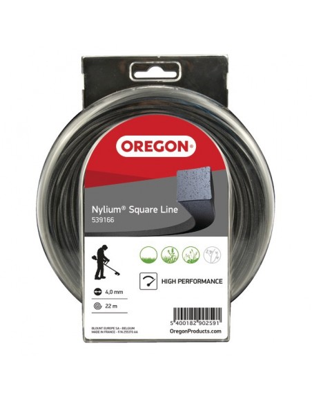 FIL DE DEBROUSSAILLEUSE CARRE NYLIUM Ø 3 MM OREGON