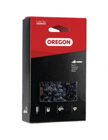 CHAINE TRONCONNEUSE DEMI-RONDE OREGON 22BPX 62 ENTRAINEURS .325/ 1