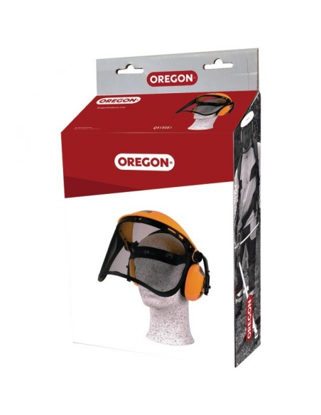 VISIÈRE GRILLAGÉE + CASQUE ANTI-BRUIT OREGON