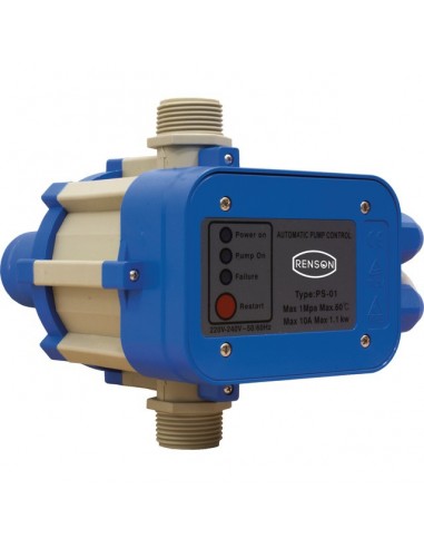 BOITIER CONTROLE ELECTRONIQUE MANQUE D'EAU POUR POMPE MONOPHASE