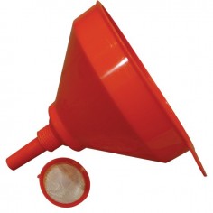 ENTONNOIR PLASTIQUE 195 MM BEC DROIT