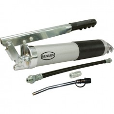 POMPE A GRAISSE A LEVIER PROFESSIONNELLE AVEC FLEXIBLE ET BEC RIGIDE