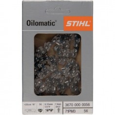 CHAINE DE TRONCONNEUSE 1/4 .043(1.1 MM) 56 ENTRAINEURS ORIGINE STIHL