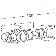 MACHOIRE EXTREMITE 13/8 6C 32X76 VERROU A BILLES ASGE 2