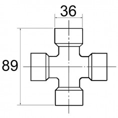 CROISILLON 36X89 GRAISSEUR CENTRAL 2