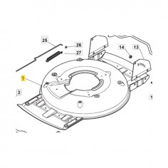SUPPORT ROUE AV- GR 2