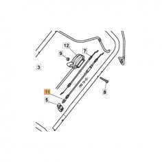 LOWER CLUTCH DRIVE CABLE SIDERAL HANDLE 2