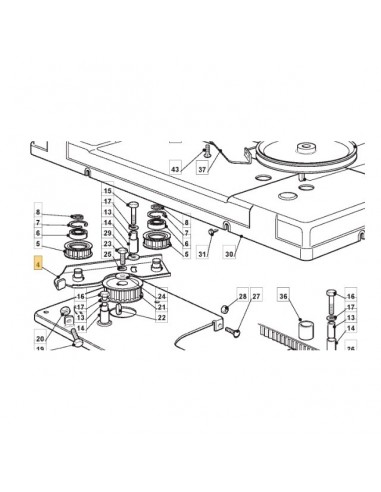 CHASSIS INFERIEUR BAC TC2000