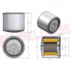 FILTRE HYDRAULIQUE KH 55186 HIFI FILTER 2