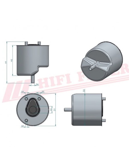 FILTRE A GASOIL SN 40500 HIFI FILTER