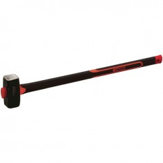 Truelle italienne ronde   lame acier  manche bicomposant  240 mm