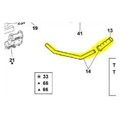 GUIDON GAUCHE COMPLET...