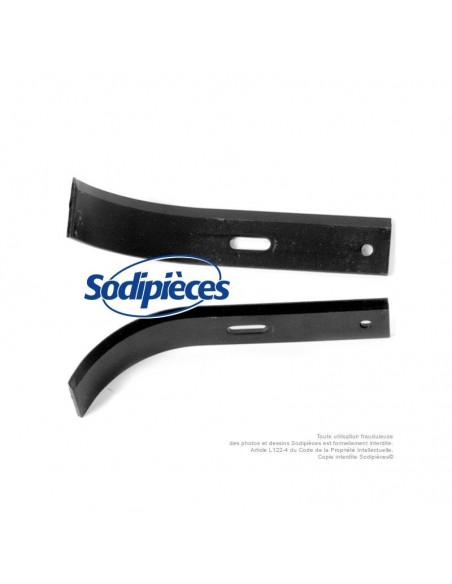 Outils de fraises type bineur large universel . L : 210 mm