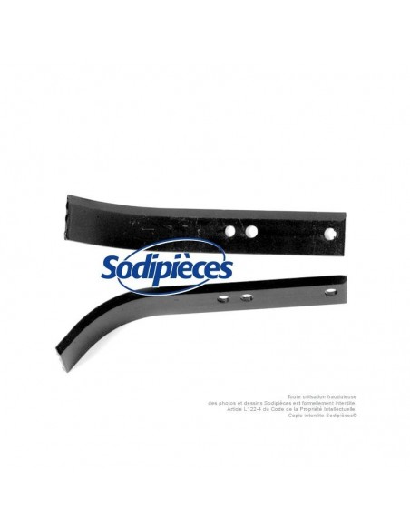 Outils de fraises type bineur large universel. L : 240 mm