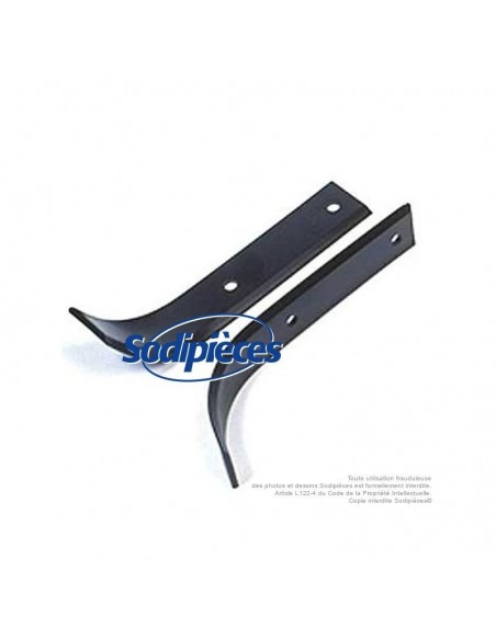 Outils de fraises type bineur large Ø 320 pour fraises. L : 210 mm