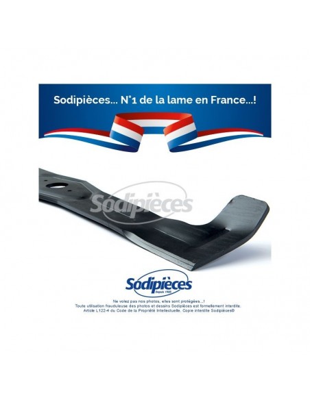 Lame tondeuse 65 cm. Al. 29,9 mm. Pour Etesia