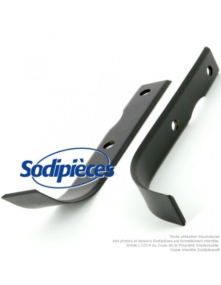 Outils de fraises type bineur Ø 300 mm. L : 190 mm