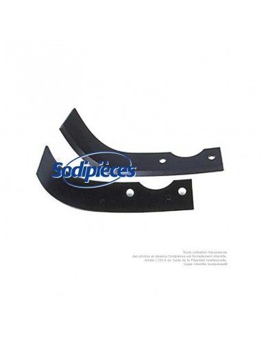 Outils de fraises type labour pour fraises 360 mm. L : 240 mm