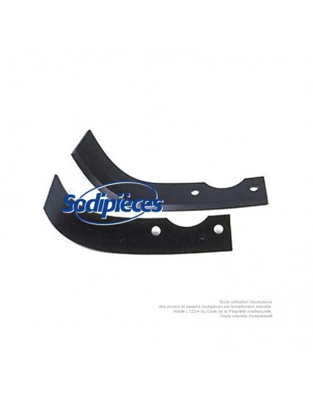 Outils de fraises type labour pour fraises 360 mm. L : 240 mm