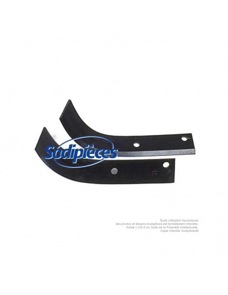 Outils de fraises type labour pour fraises Ø 360 mm. L : 240 mm