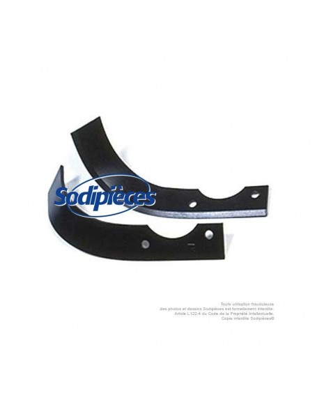Outils de fraises type labour Ø 320 mm. L 220 mm.
