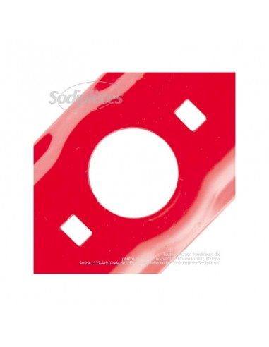 Lame tondeuse 41,8 cm. Al. 28 mm. Pour Honda