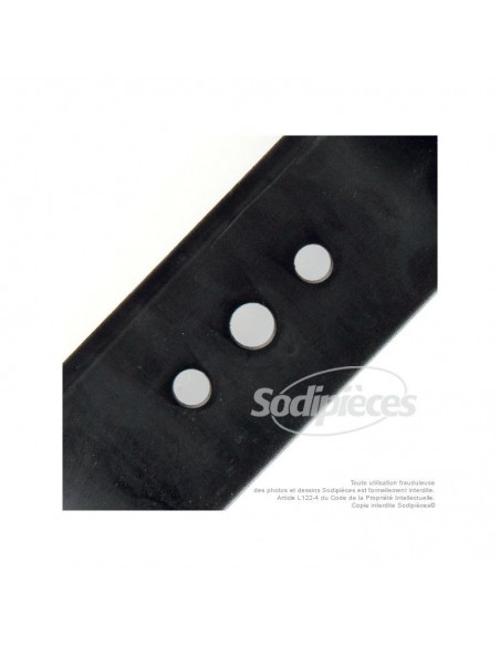 Lame tondeuse 38,9 cm.Al. 10,2 mm. Pour Husqvarna