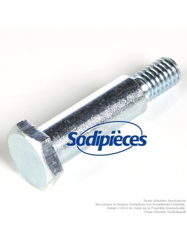 Axe de roue Ø 12,7 x 35 mm