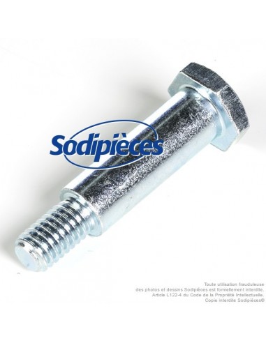 Axe de roue Ø 12,7 x 36,5 mm