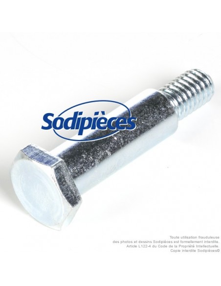Axe de roue Ø 12,7 x 36,5 mm