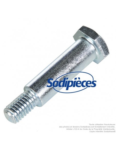 Axe de roue Ø 12,7 x 38,1 mm