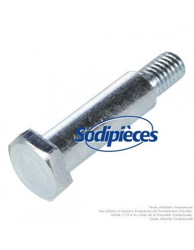 Axe de roue Ø 12,7 x 38,1 mm