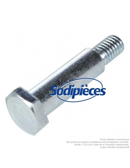 Axe de roue Ø 12,7 x 38,1 mm